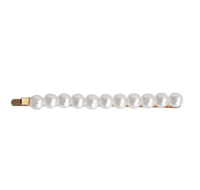 Simple design pearl hair clip Korean temperament lady hair pins for girls