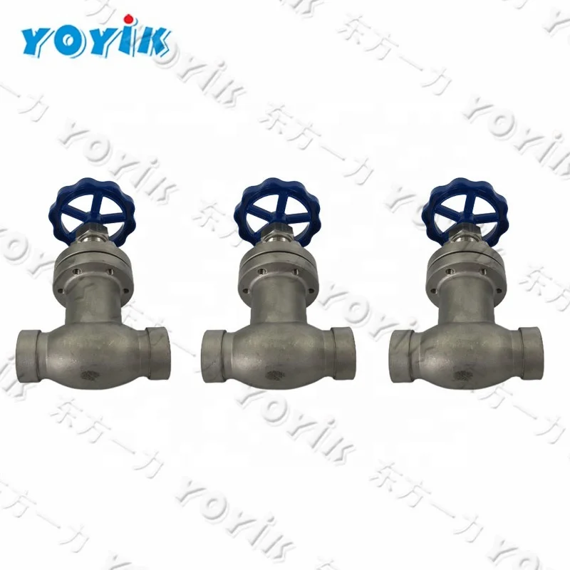 China OEM high quality globe valve 100FWJ1.6P manual bellows globe valve steel globe throttle check valve (welded)