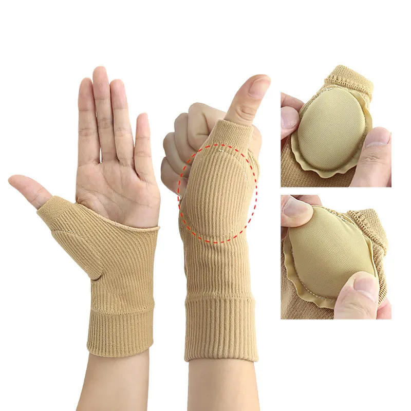 Amazon china hand fingerless grey heated Spandex Compression pressure magnetic therapy anti Arthritis gloves for women pain