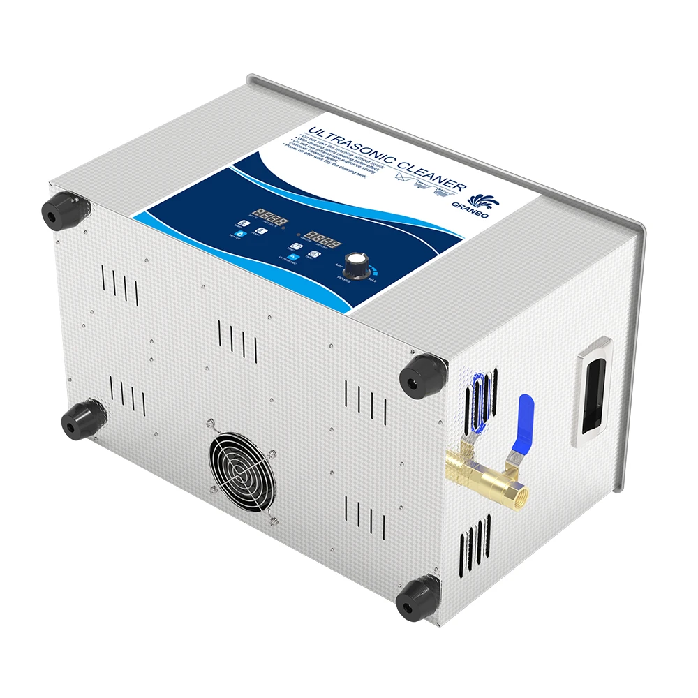 Industrial ultrasonic heat exchanger cleaner 30L with digital timer heater power adjustable and degas function washing machine