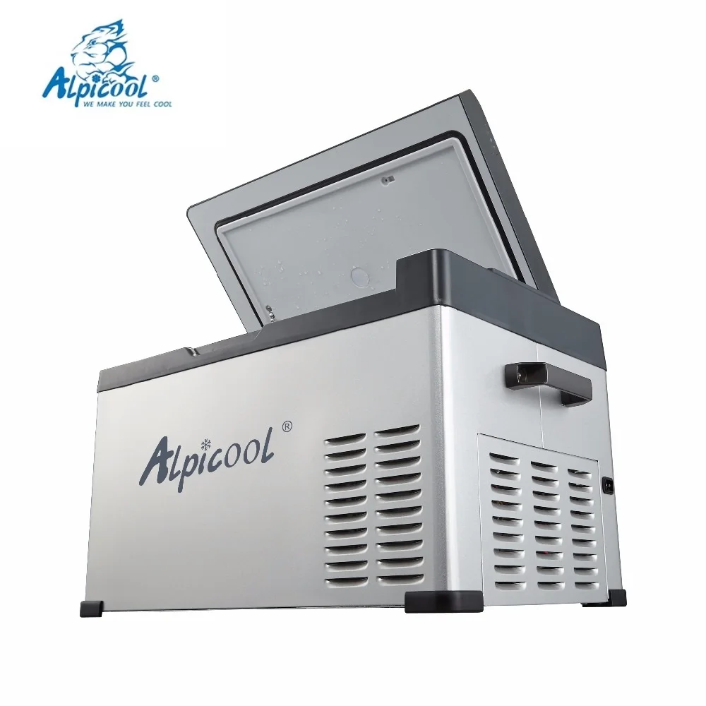 Лучший маленький холодильник для кемпинга 12 C25 Alpicool 12v dc, компактный автомобильный холодильник, автомобильный холодильник для кемпинга, поездок, палатки oudtoor