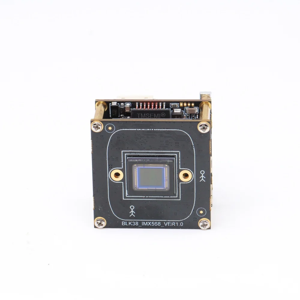Global Shutter Double  IP Camera Board  H.265 5.0MP 30fps High Performance and Versatile for Export Explanation SIP-K568D5