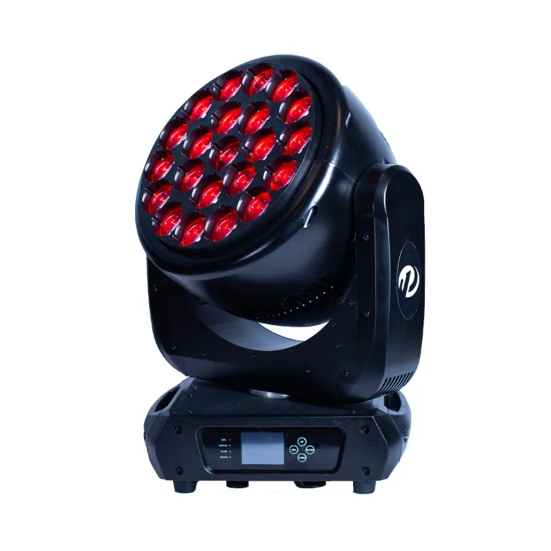 High quality 22 Eyes 40W LED RGBW Wash Beam Moving Head light Hawk Eye  Moving Head Stage Light for DJ Club