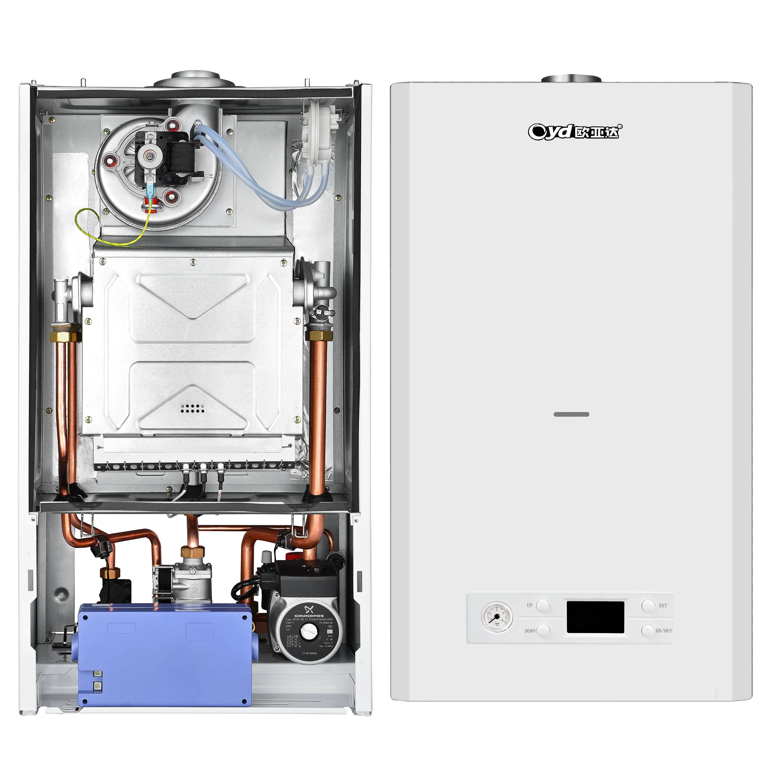 eco gas heaters 16 kw  for central heating system  with rodiator  household appliances