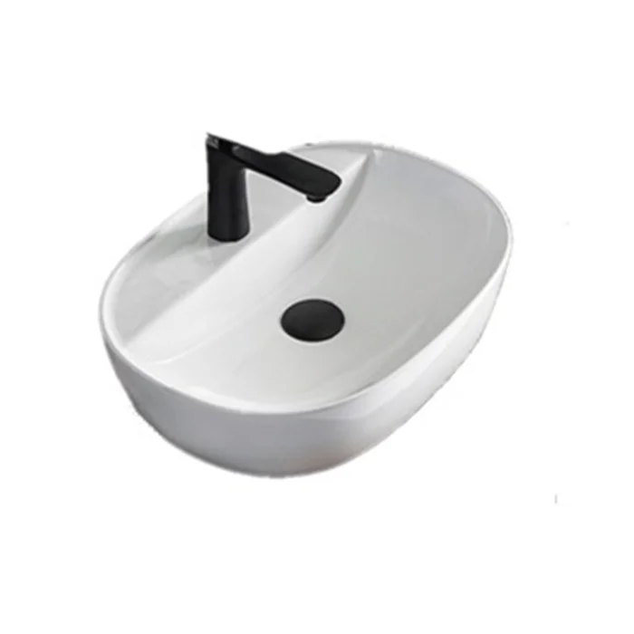 High grade oval ceramic sinks sanitary ware ceramic art basin wash hand basins  bathroom sinks