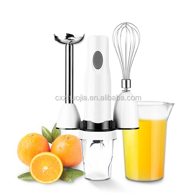 
Kitchen Appliances Blender Portable Handheld Blender 3 in 1 Multifunction Electric Blender 