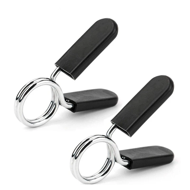 Fitness Barbell Quick Clamp Weight Plates Collar Gym Workout Accessories Weight Clips