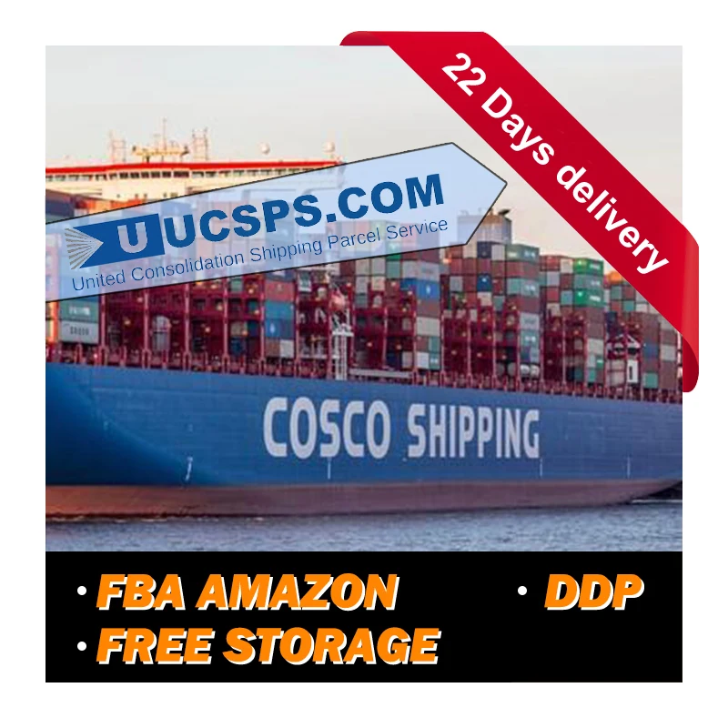 Cheapest sea freight rates drop shipping agent China to Germany France Italy Mexico UK USA FBA Amazon DDP freight forwarder