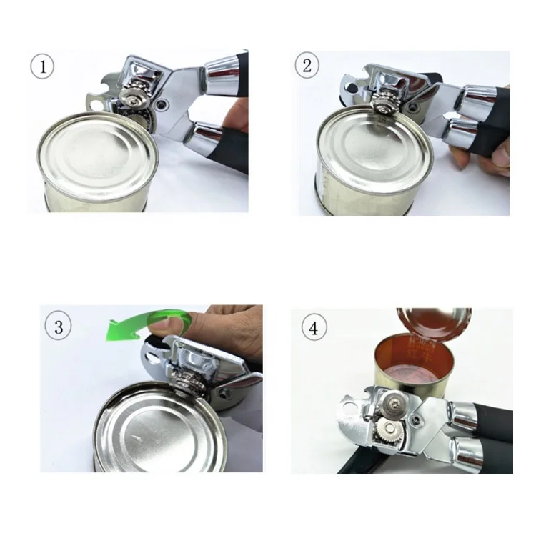 Strong Handle And Smooth Edge Manual Can Tin Opener
