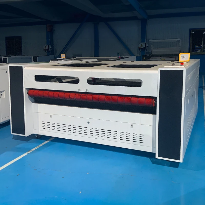 1610 co2 laser cutting machine laser co2 cutting machine for multi layer fabric for sale