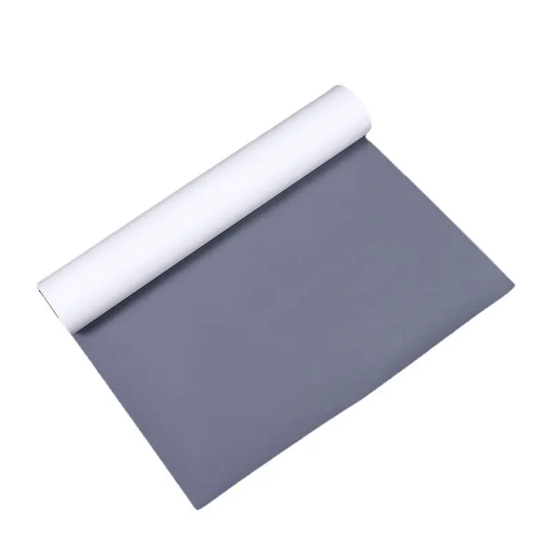 Manufacturer Wholesales 170 Mic Grey Back PVC Recyclable Eco-friendly Pull up Banner Roll Material