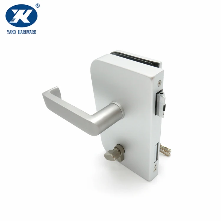 Aluminium alloy  glass door lock Glass Door Lock with Handle