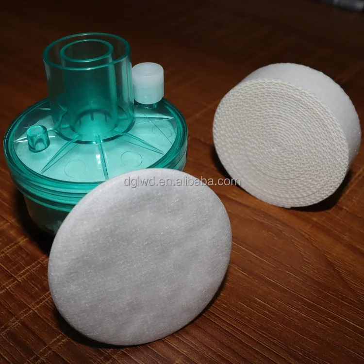 Melt blown Needle felt Fiber Cotton HME filter Membrane BV filter