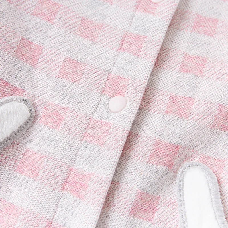 DBM14398 dave bella autumn new born baby cotton romper infant clothes girls print cute romper toddler baby 1 piece