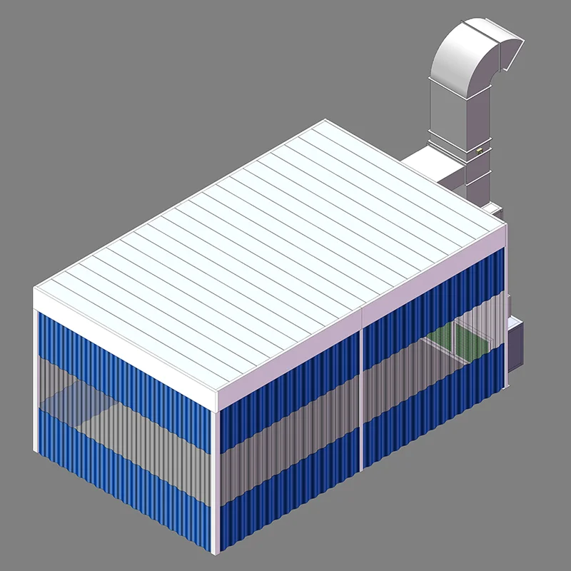 Good quality car pre station for car painting