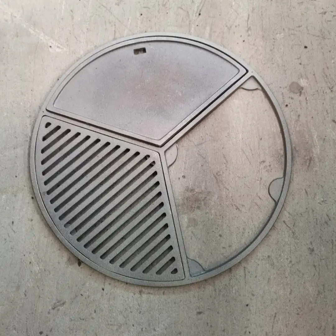 custom made cast iron grill grate bbq set