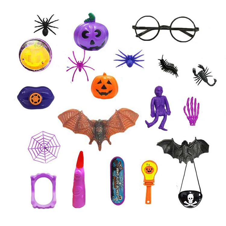 EPT $1 Dollar promotion Toys Sticky Bag Halloween Trick Kids Spider Web Small Insect  2024 Child Gag Gift Mini Novelty Items Toy