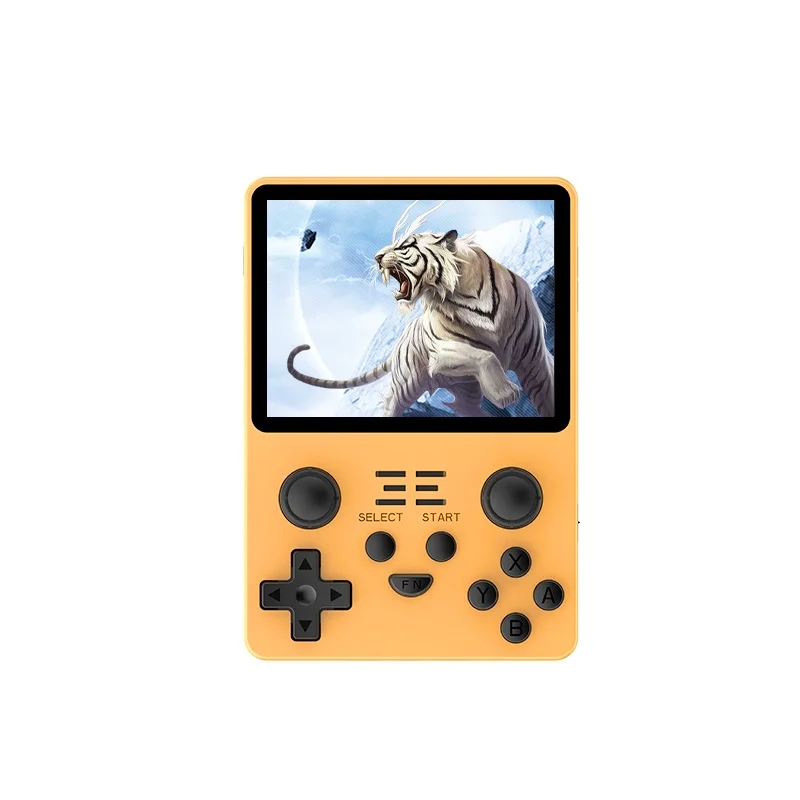 POWKIDDY Новый мини-Консоль RGB20S подарок портативная игровая консоль 3 вида цветов RK3326 5 дюймов 4:3 IPS экран детские