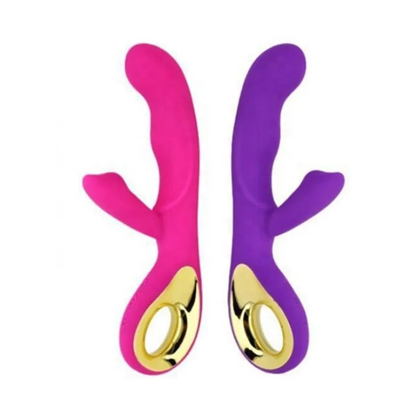 Rechargeable waterproof g-spot rabbit silicone vibrator for adult women vaginal masturbation female sex toy