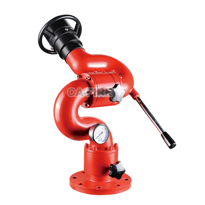 CA FIRE  Adjustable Ductile Iron 30 L/S Fire Fighting Water Monitor Outdoor Monitor