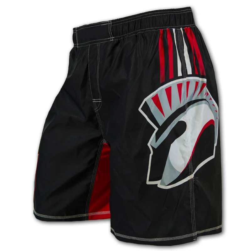 Custom printed plain plus size youth fight shorts mma short wholesale