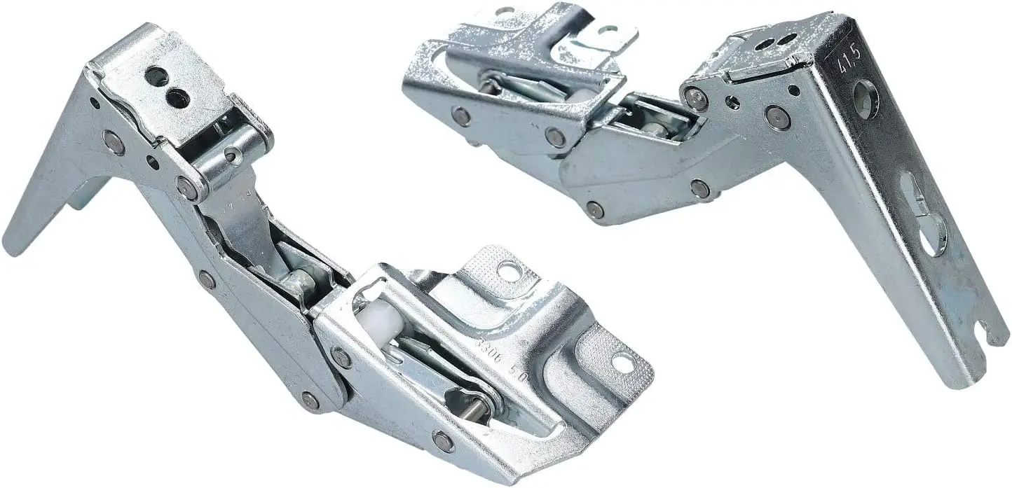 Door Hinge Suitable for Bosch / Siemens 00481147/481147 Flat Hinge Tow Hinge Compatible with Neff, Miele, Constructa, AEG