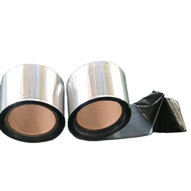 
waterproof Self Adhesive Aluminum Foil Butyl Rubber Flashing Tape for roof waterproofing 