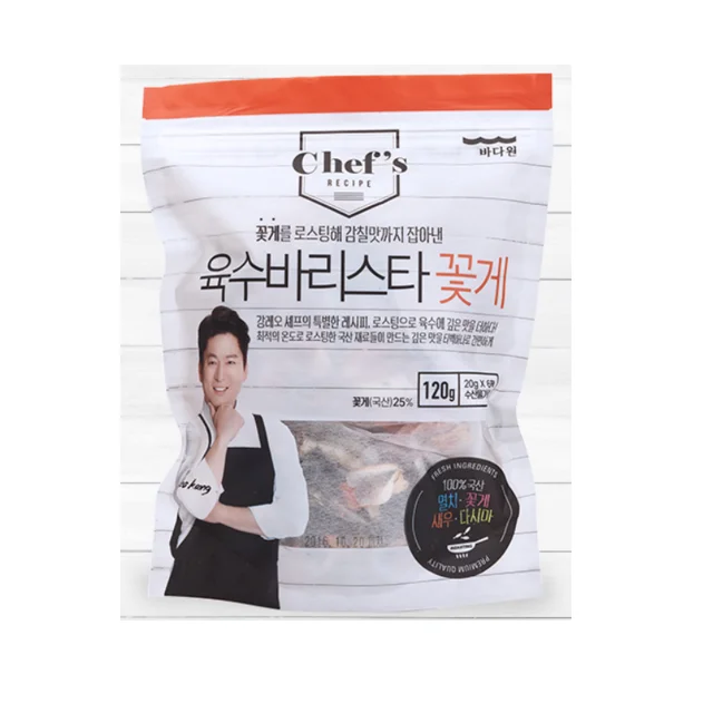 
South Korea Premium Cotton Soup Bags Crab Flavor Broth Stew Bags 