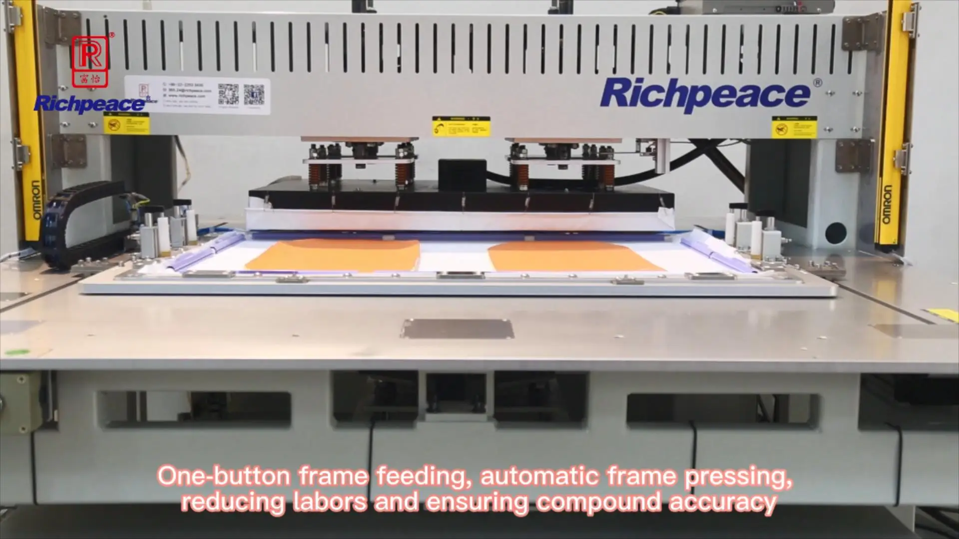 Richpeace Leather Hot-Melt Lamination Machine for Car Interior Seat Cover