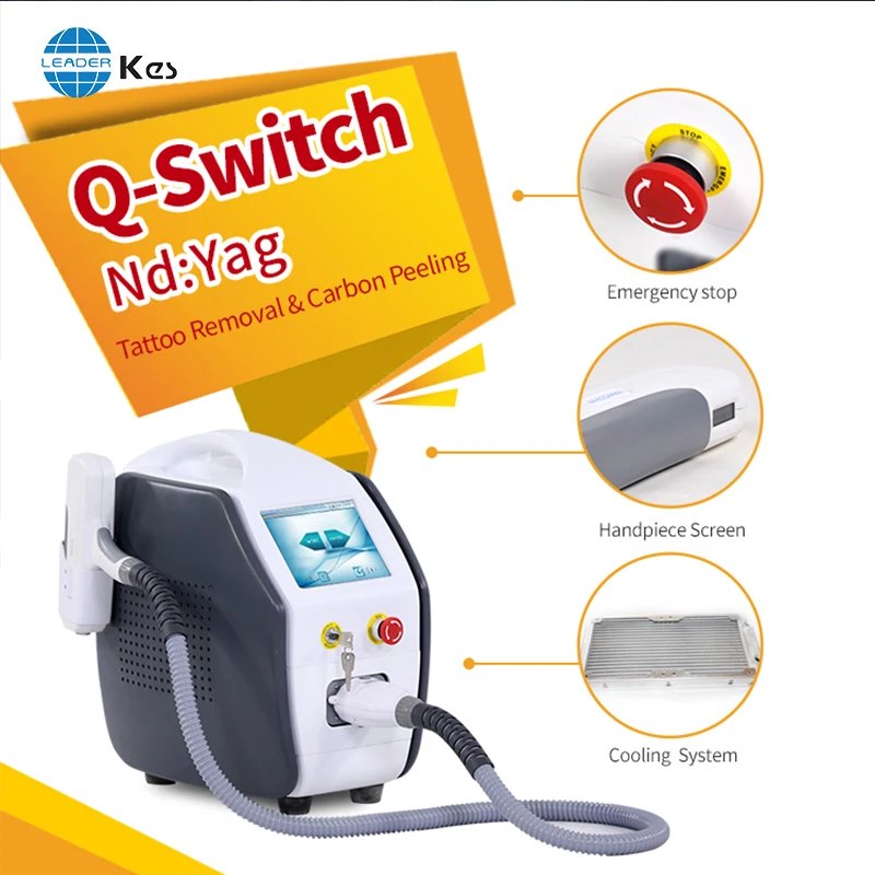 KES 2024 Newest Factory Price Professional Q Switched Nd Yag Laser Skin Care Picosecond machine