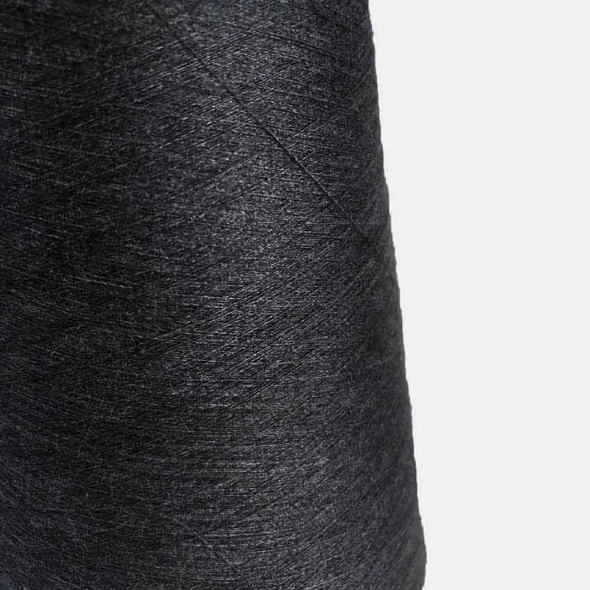 Производство Fibersyarn высокопрочная пряжа TC65/35 из полиэстера Смешанная хлопчатобумажная для шитья ткацкая ткань носки окрашенные