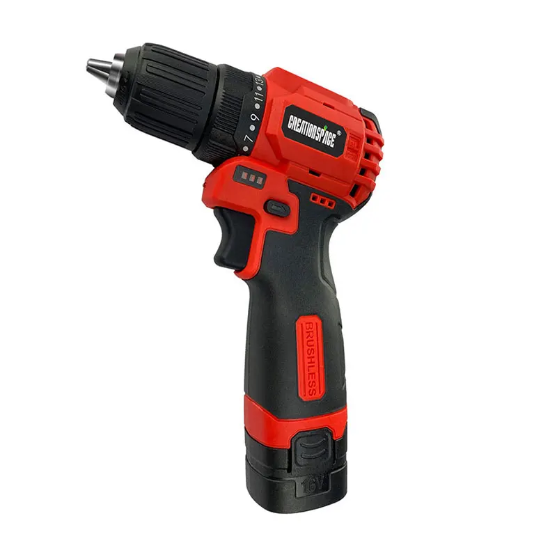 Fast power craft  cordless drill 18v electric Power Tool Combo Setwith dual batteries