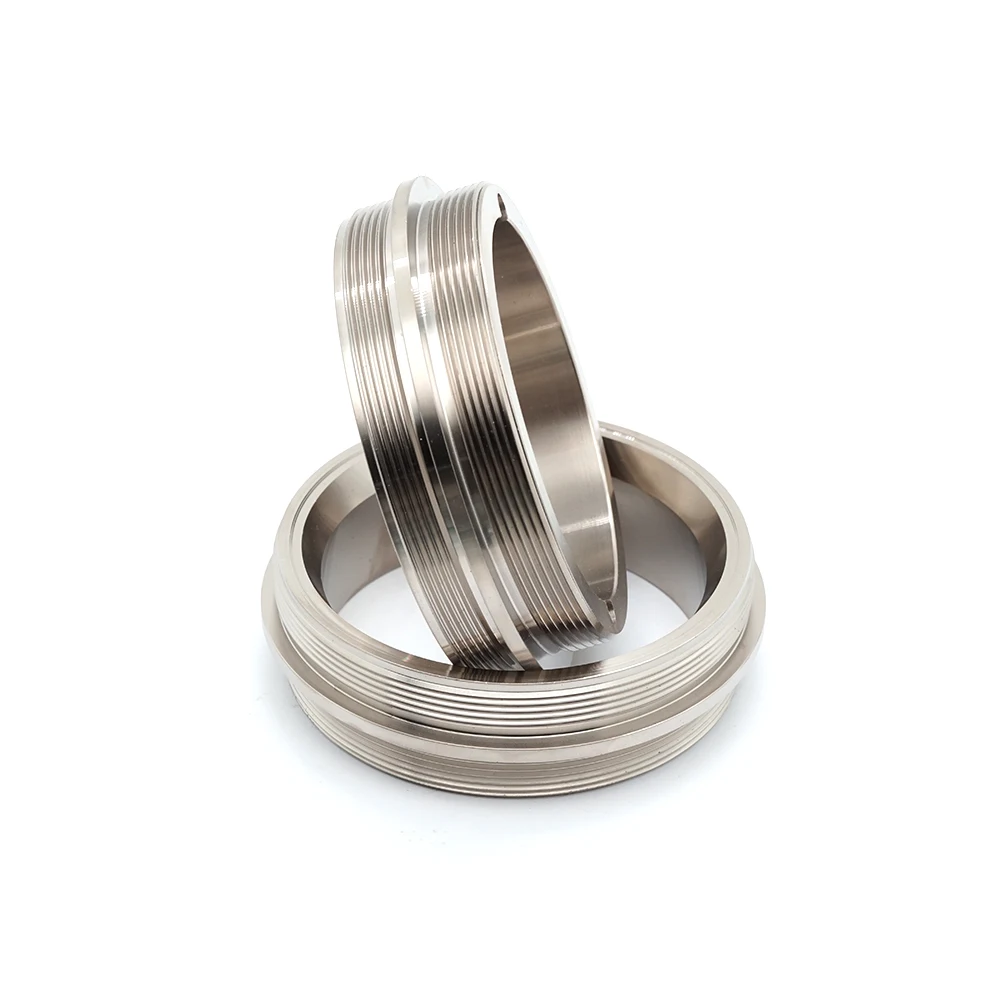 Pipe bushing CNC lathe machining hardware single-piece precision machining machine parts for custom milling machine