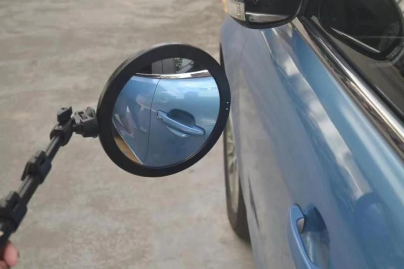 New 20cm underbody inspection mirror V16 360 rotating roof inspection mirror acrylic convex mirror