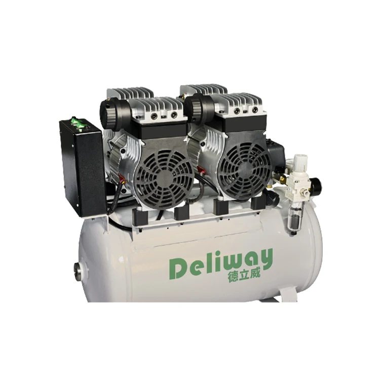 Manufacturer Wholesale Custom International New Silent Screw Oil Free Air Compressor