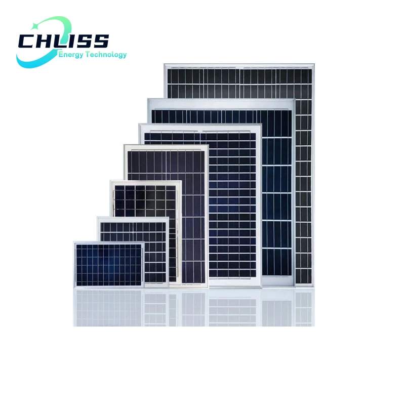 Chliss Low Price Mini 10w 20w 50w 100w 200w Solar Panels Kit for Street Light Monocrystalline Silicon