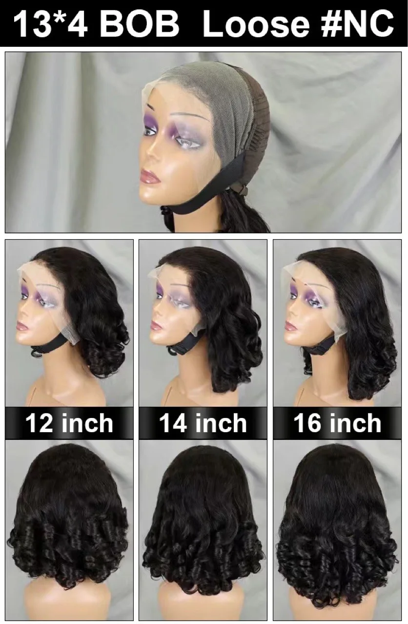 13x4 Fumi Loose Wave Wig Human Hair Remy Hair 200%