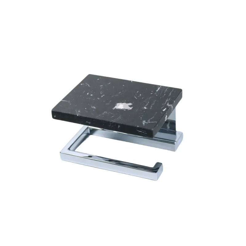 Bathroom Wall mounted shelf stone Toilet Paper Holder for Rolled Tissue Paper toilet paper roll holder