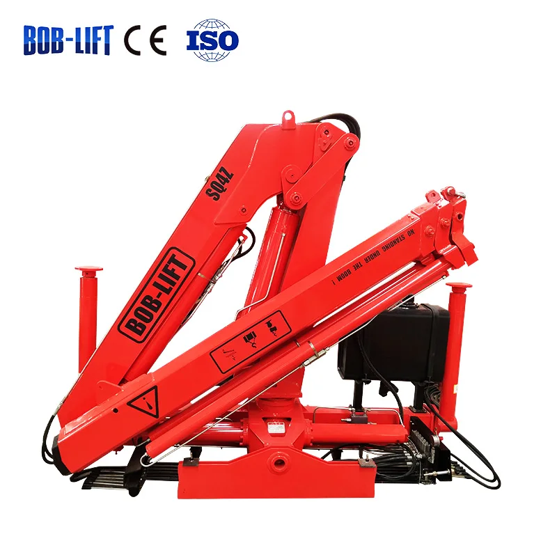 Складной гидравлический кронштейн BOB-LIFT 4 тонны грузовой кран на шарнирах продажу