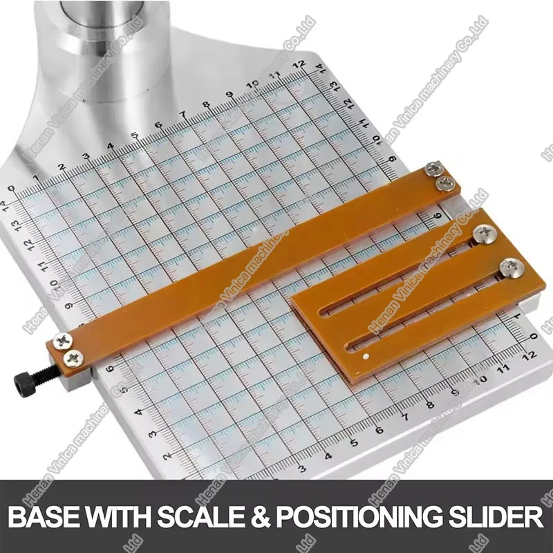 Vinica semi auto hot foil stamping machine for leather paper