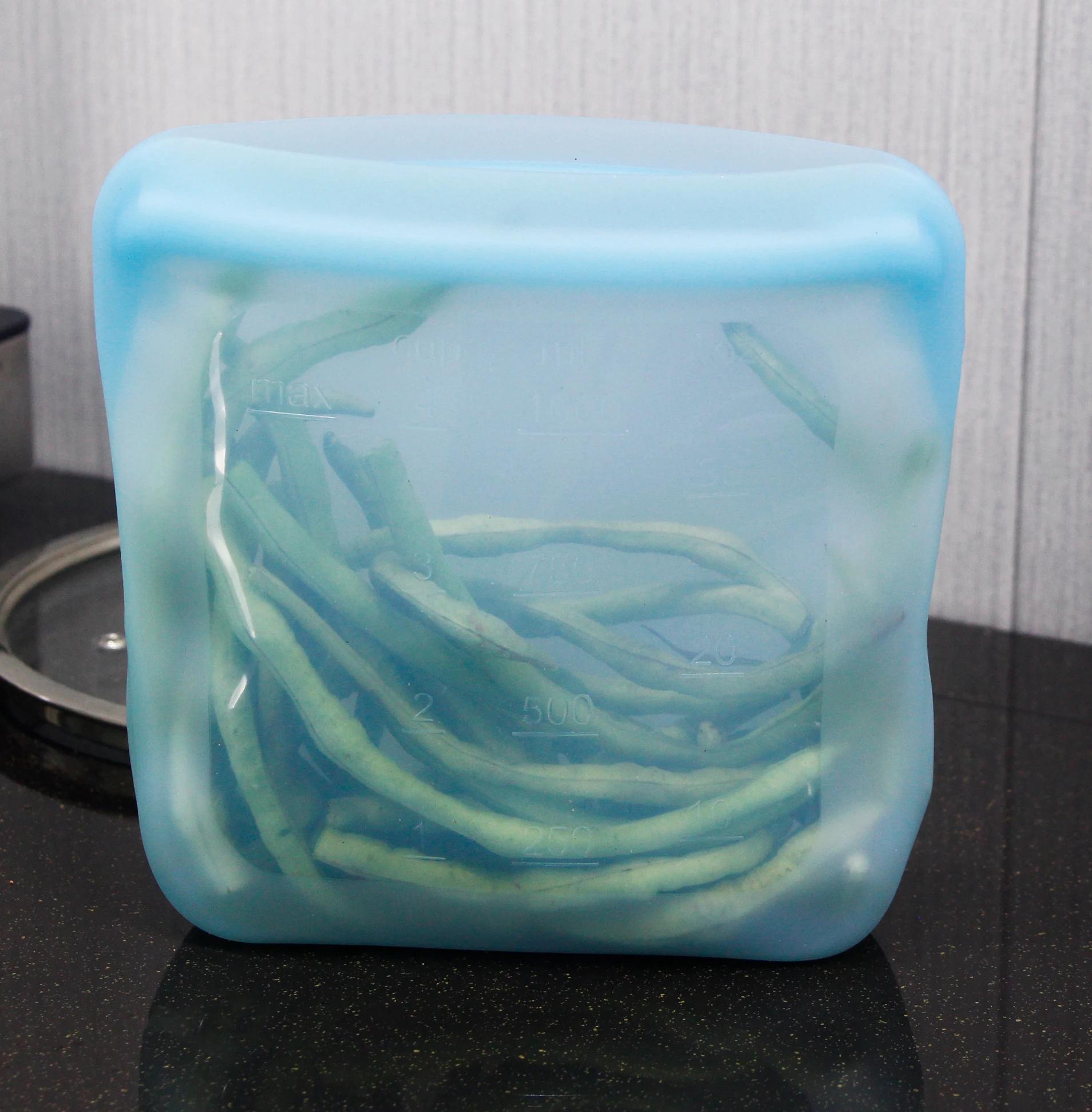 1000ml Food Grade Fresh Preservation Saver Freezer Sandwich Zipper Lock Reusable Sealer Silicone Food Storage Bag -  Buy Silicon