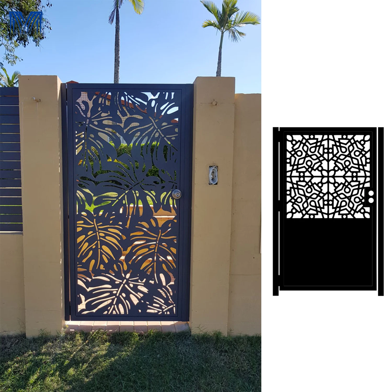 Lock and handle by fold exterior key card lock car logo light production line door closets house sliding electric dh gates