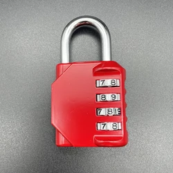 Anti-theft anti-cutting combination padlock 25mm luggage lock safety 3 digital code lock