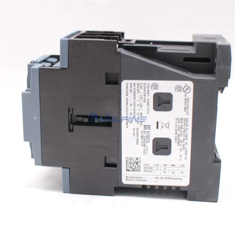 Оригинальный Новый контактор 3RT2028-1BB40 AC-3e/AC-3 38 А 18 5 кВт/400 В 3-полюсный 24 постоянного тока