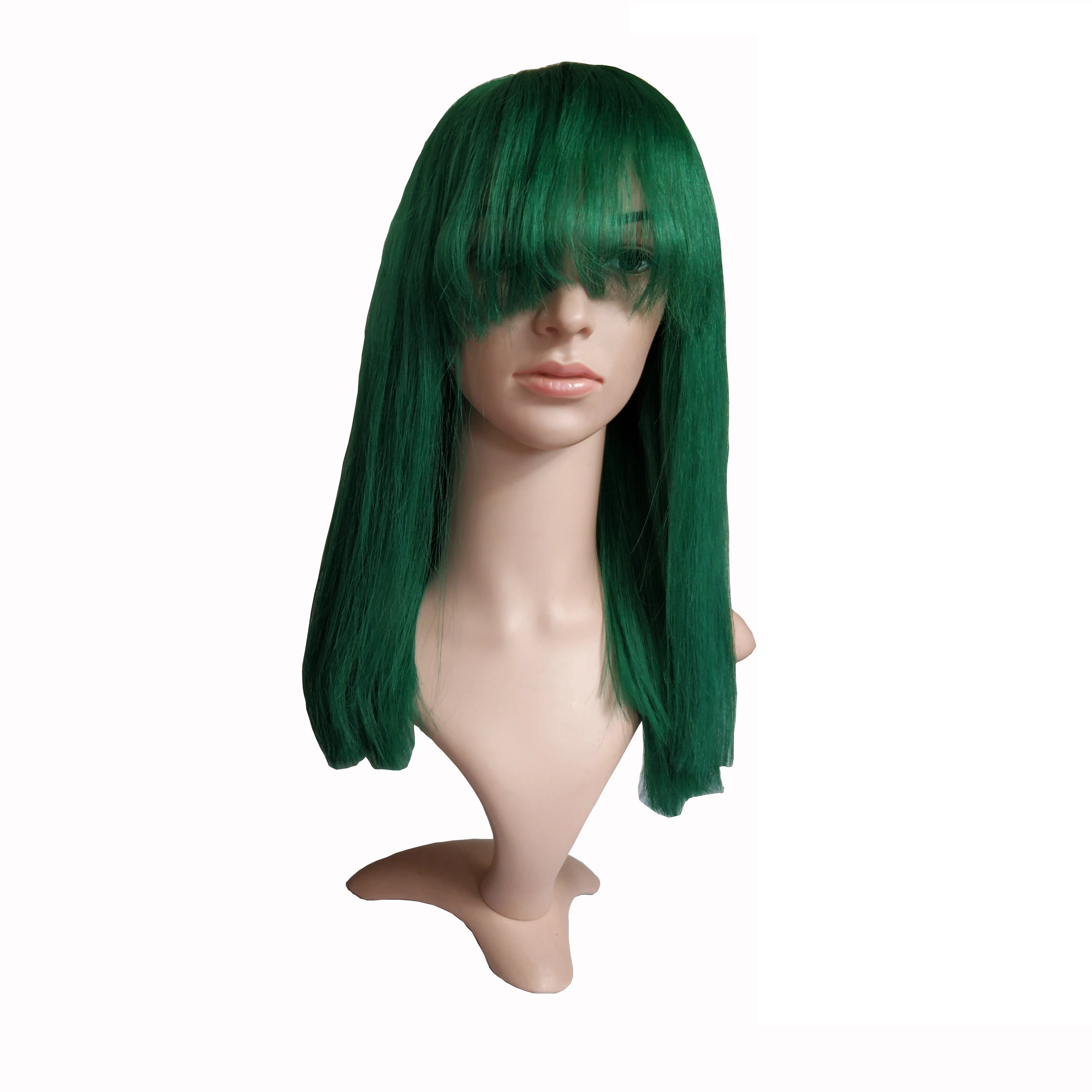 Custom Colorful 13*4 Lace Frontal Wig 100% Human Hair Green Blue Ginger Pink Grey Yellow Color Wig 180 Density