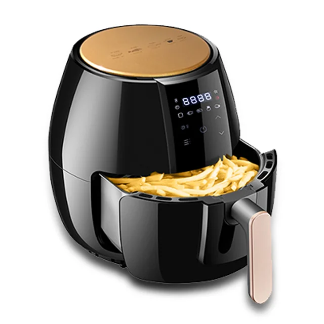 Ship In 7 Days Commercial Electric Wholesale No Oil Hot 5L Mini Stainless Smart 3L Air Fryer