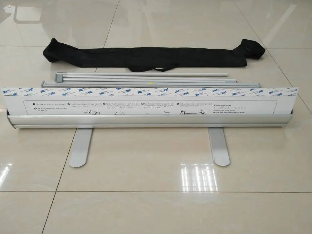 Wholesale Retractable Banners Roll up Advertising Roll Down Banner Roll Screen Stand Rollup Standee