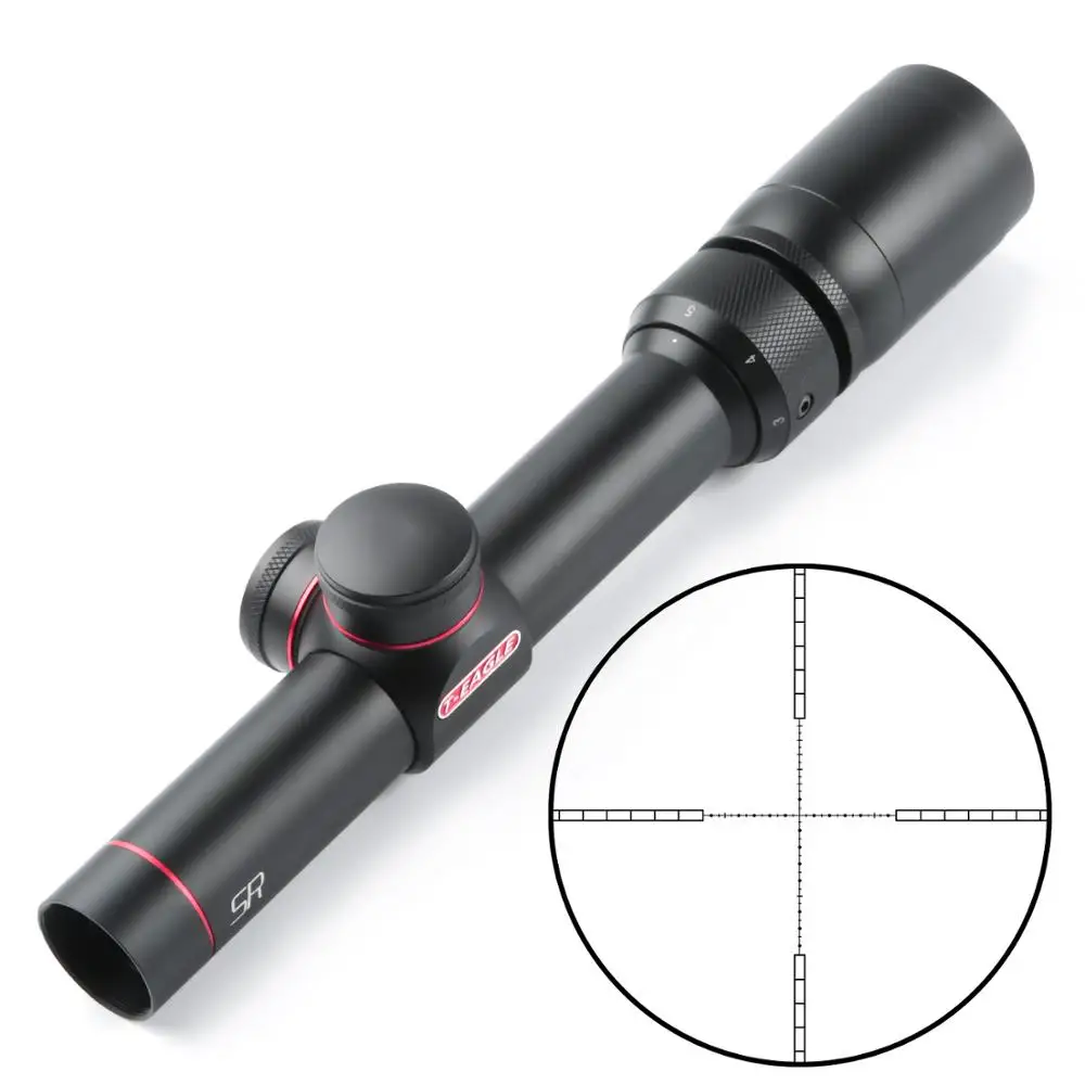 T-eagle SR 1,5-5X20 WA быстрая прицельная оптика большого зрения Cosshair Zielfernrohr Jagd спортивные прицелы и аксессуары