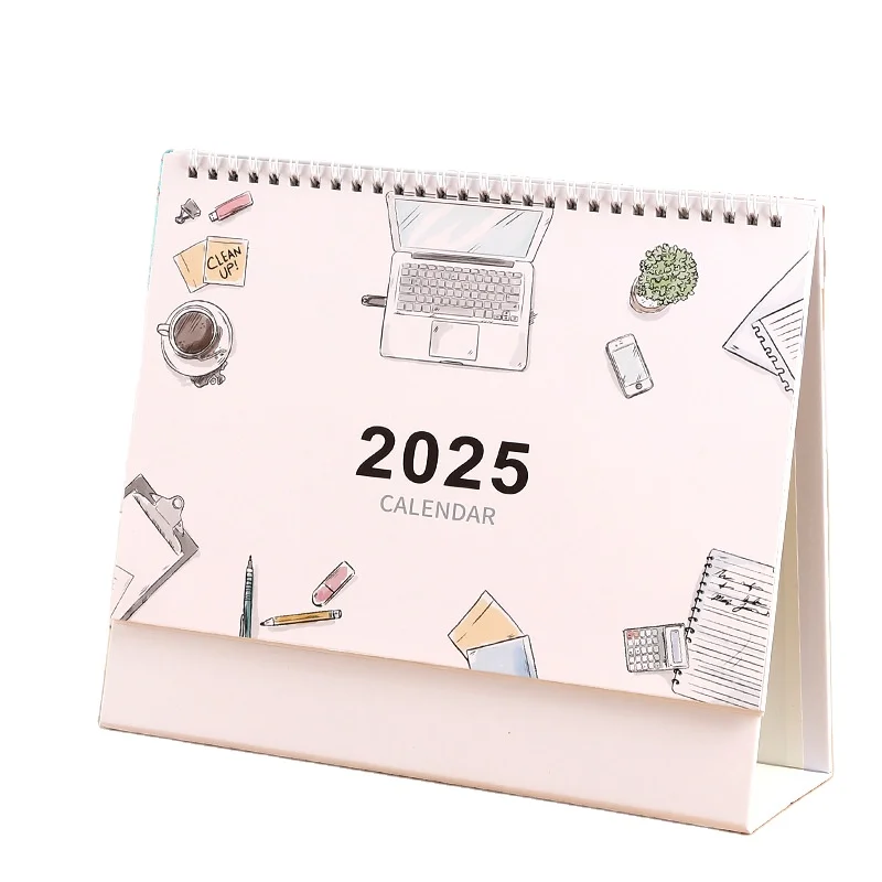 Desk calendar with notepad Special print desk calendar custom desk pad calendar