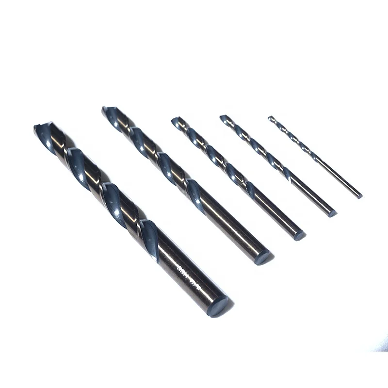 Colorful Flute Precision HSS Drill Bit Twist  135 Tip Drill Bits With Bright Finish Drill Bits For Metal
